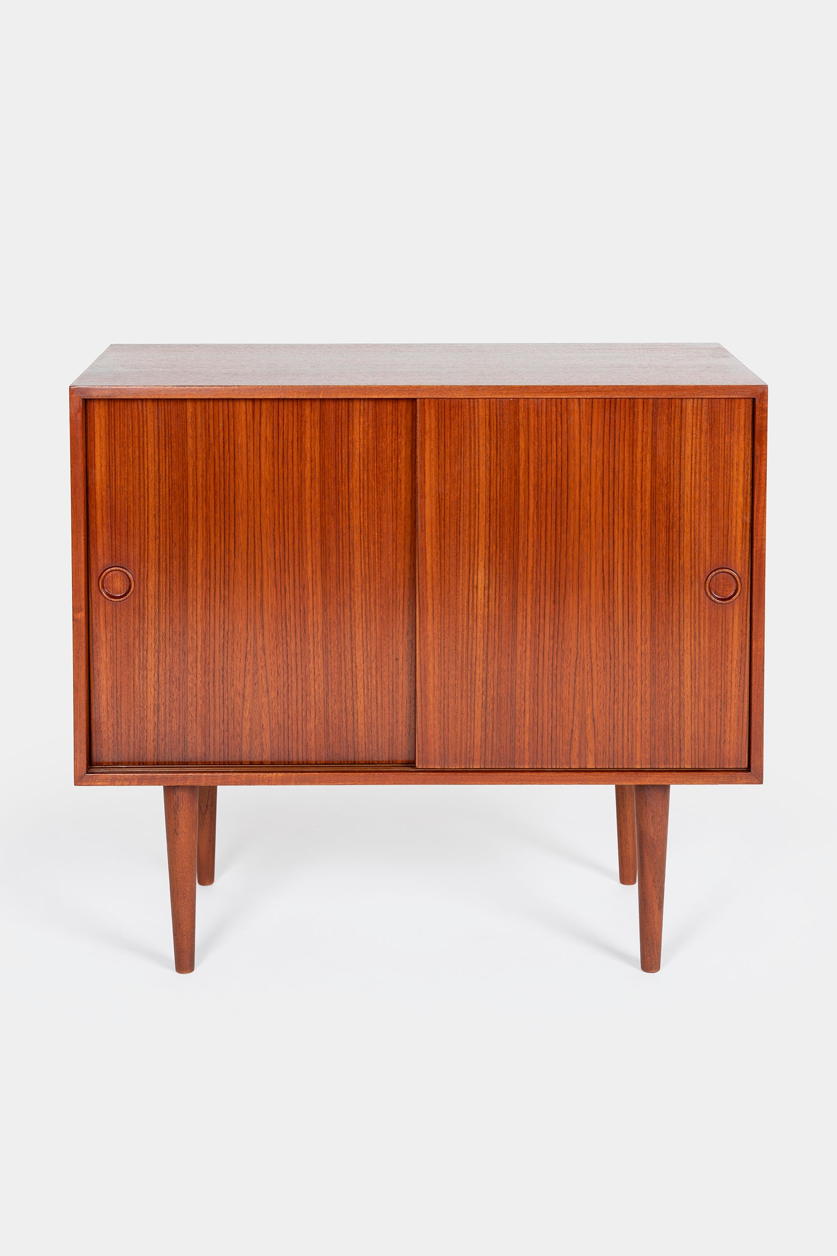 Kai Kristiansen, Feldballes, Sliding Door Wardrobe, Teak, Denmark, 60s