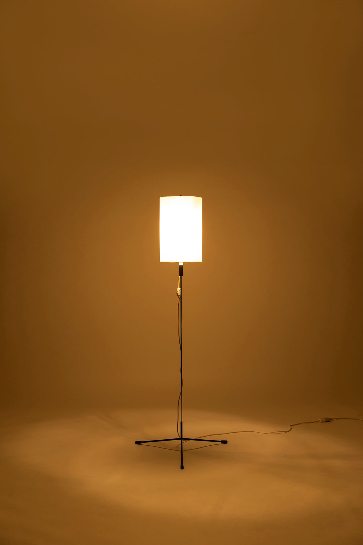 Height-adjustable Mid-Century floor Lamp by Ruser & Kuntner, 60s