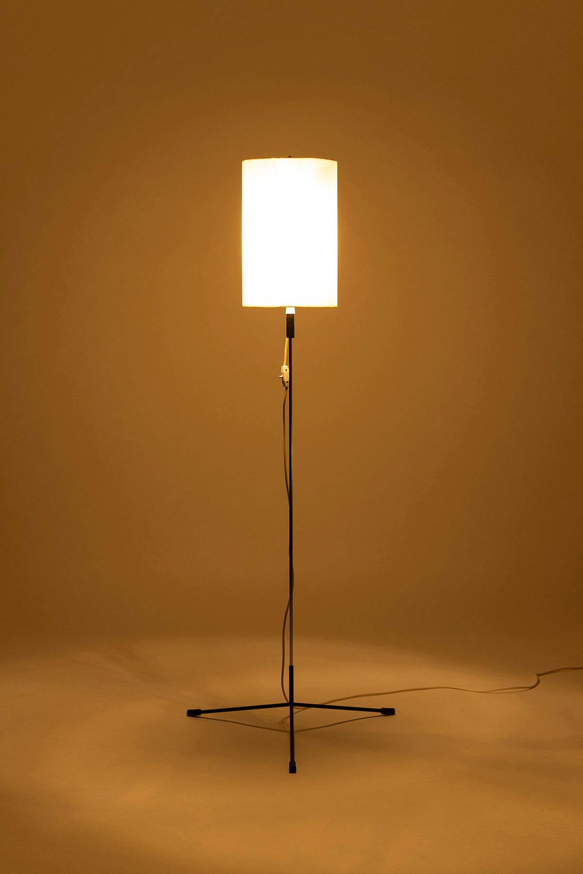 Height-adjustable Mid-Century floor Lamp by Ruser & Kuntner, 60s