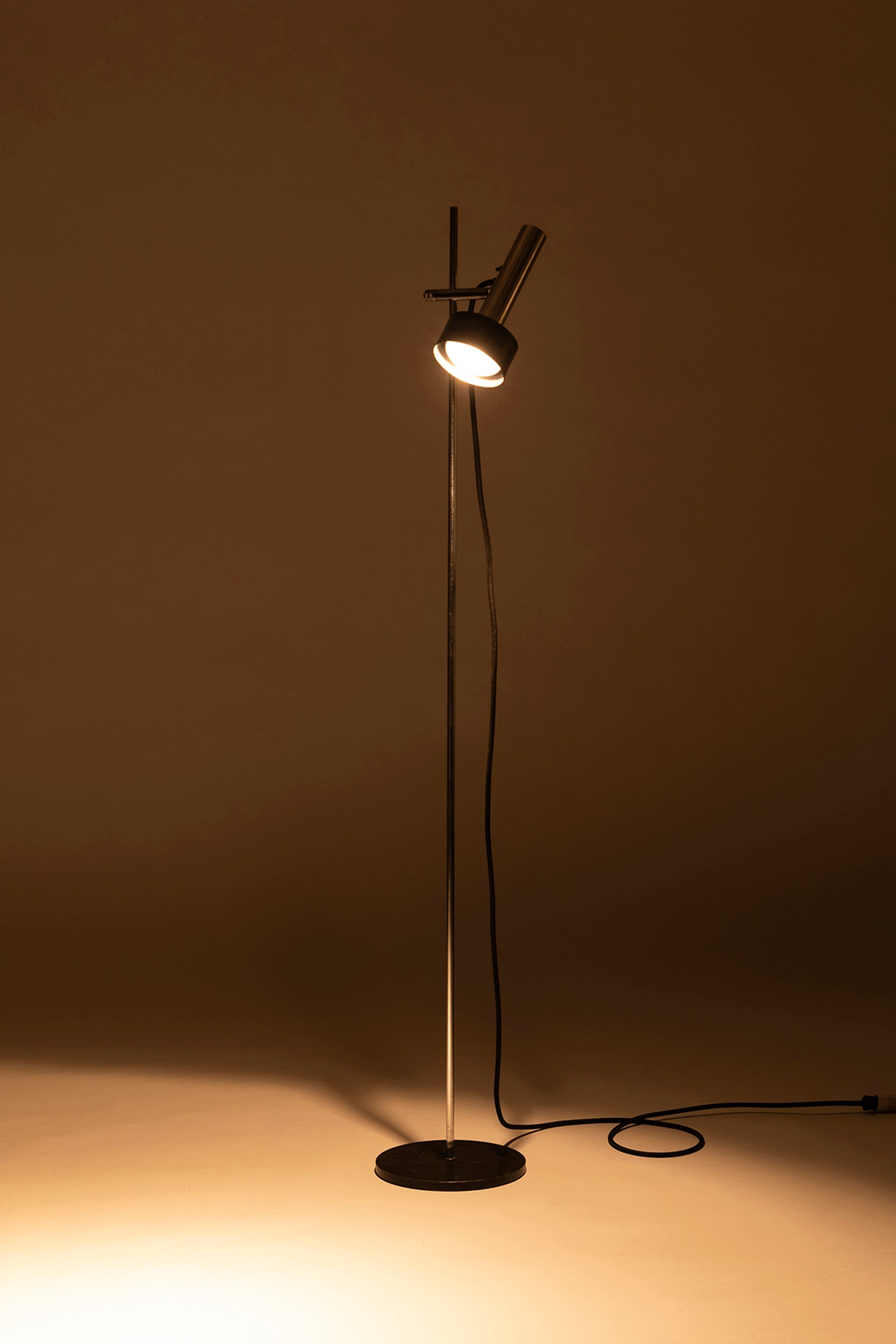 Edi Franz, Swisslamps International, Mid-Century Stehlampe Schweiz, 60er