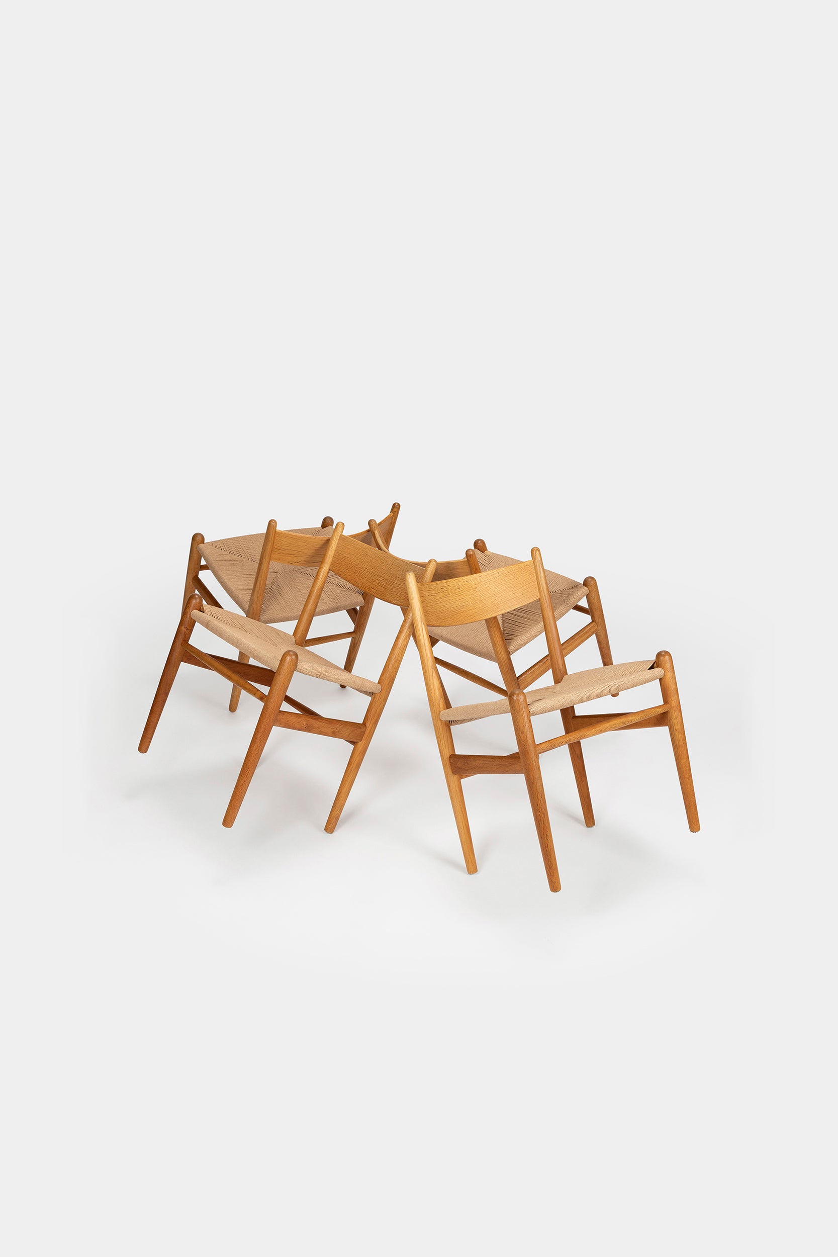 4 Hans Wegner CH36, Carl & Son, Dänemark, 60er