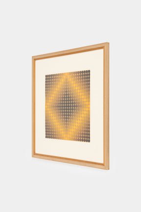 Victor Vasereley, Siebdruck Dia or CF, Ungarn, 60er