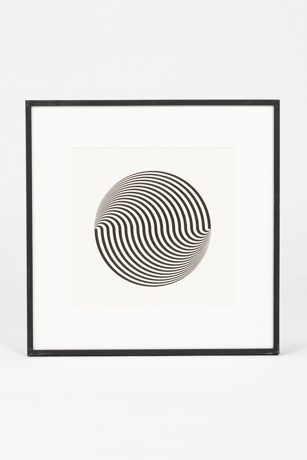 Marina Apollonio, Dinamica Circolare, 1966