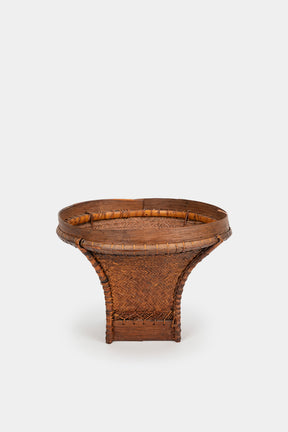 Lampung basket with lid, South Sumatra, 30s