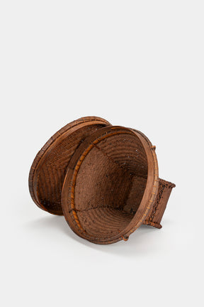 Lampung basket with lid, South Sumatra, 30s