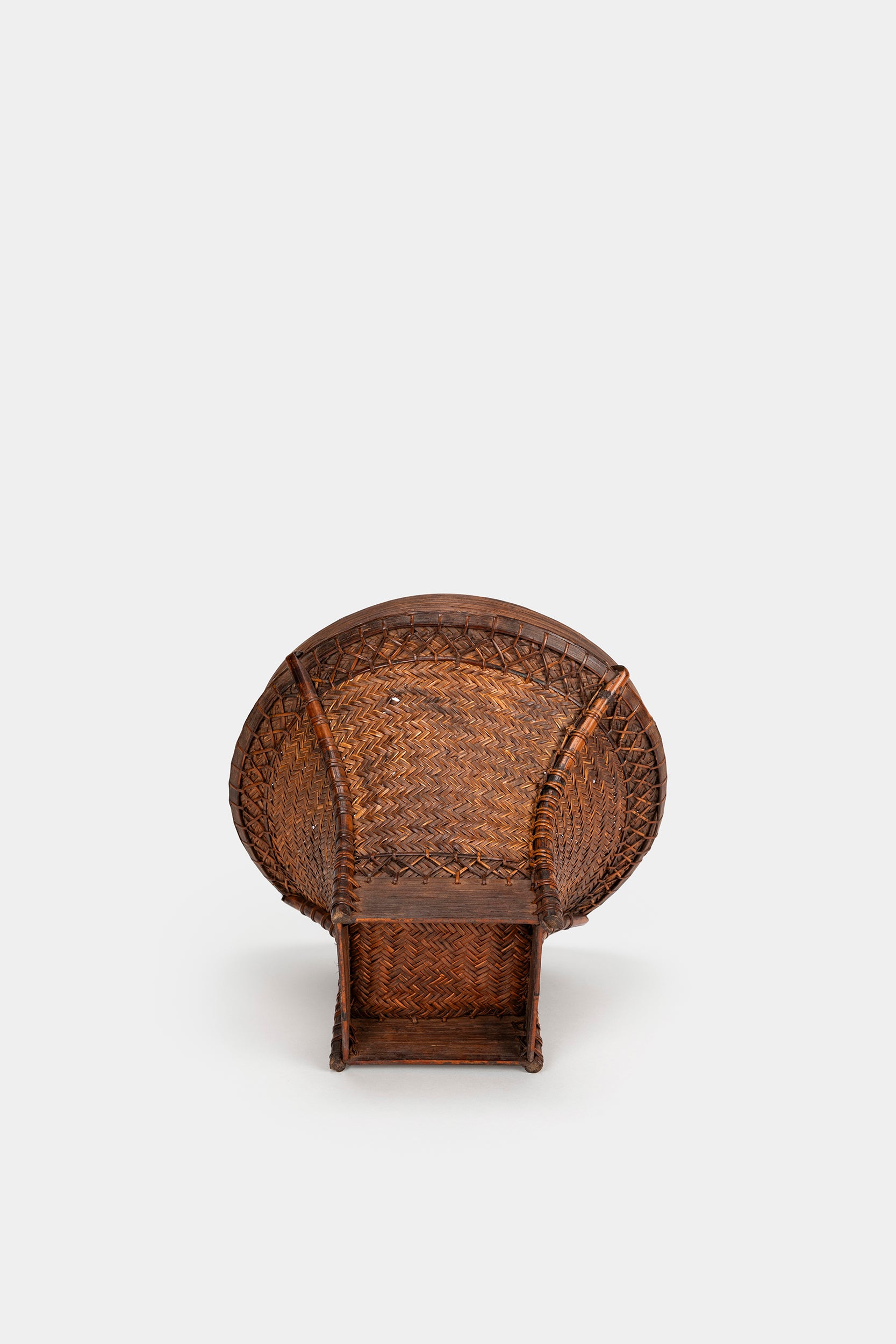 Lampung basket with lid, South Sumatra, 30s
