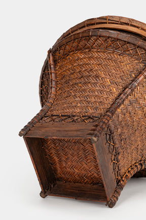 Lampung basket with lid, South Sumatra, 30s