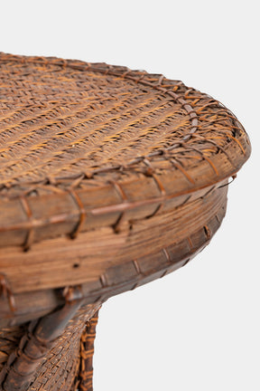 Lampung basket with lid, South Sumatra, 30s