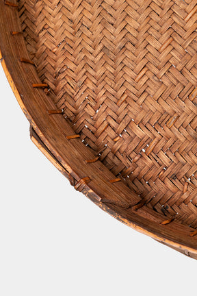 Lampung basket with lid, South Sumatra, 30s
