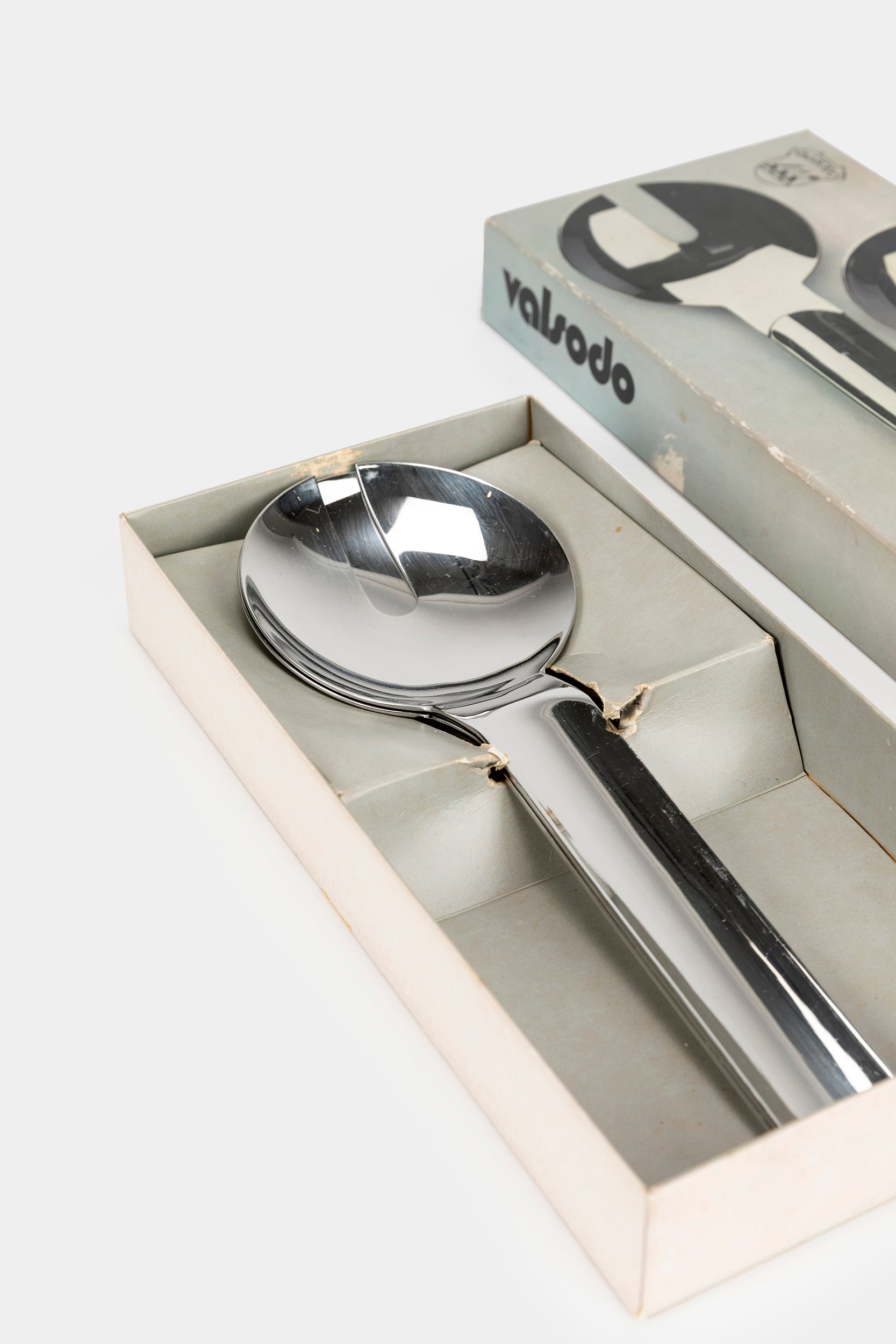 Salatbesteck, Castiglioni, VaIsodo, 70er