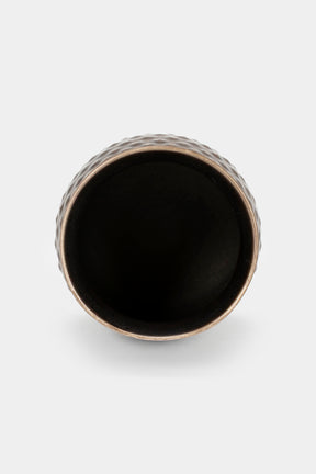 Nils Thorsson For Alumina Royal Copenhagen, Faience Vase, Brown Solbjerg Series, Denmark, 30s