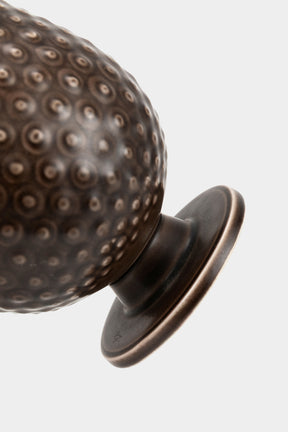 Nils Thorsson For Alumina Royal Copenhagen, Faience Vase, Brown Solbjerg Series, Denmark, 30s