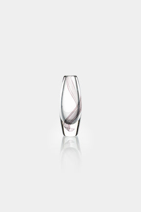 Vicke Lindstrand, Kosta Boda, Art Glas Vase, Schweden, 50er