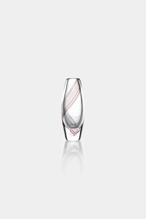 Vicke Lindstrand, Kosta Boda, Art Glas Vase, Schweden, 50er