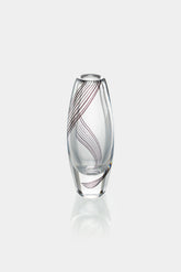 Vicke Lindstrand, Kosta Boda, Art Glas Vase, Schweden, 50er
