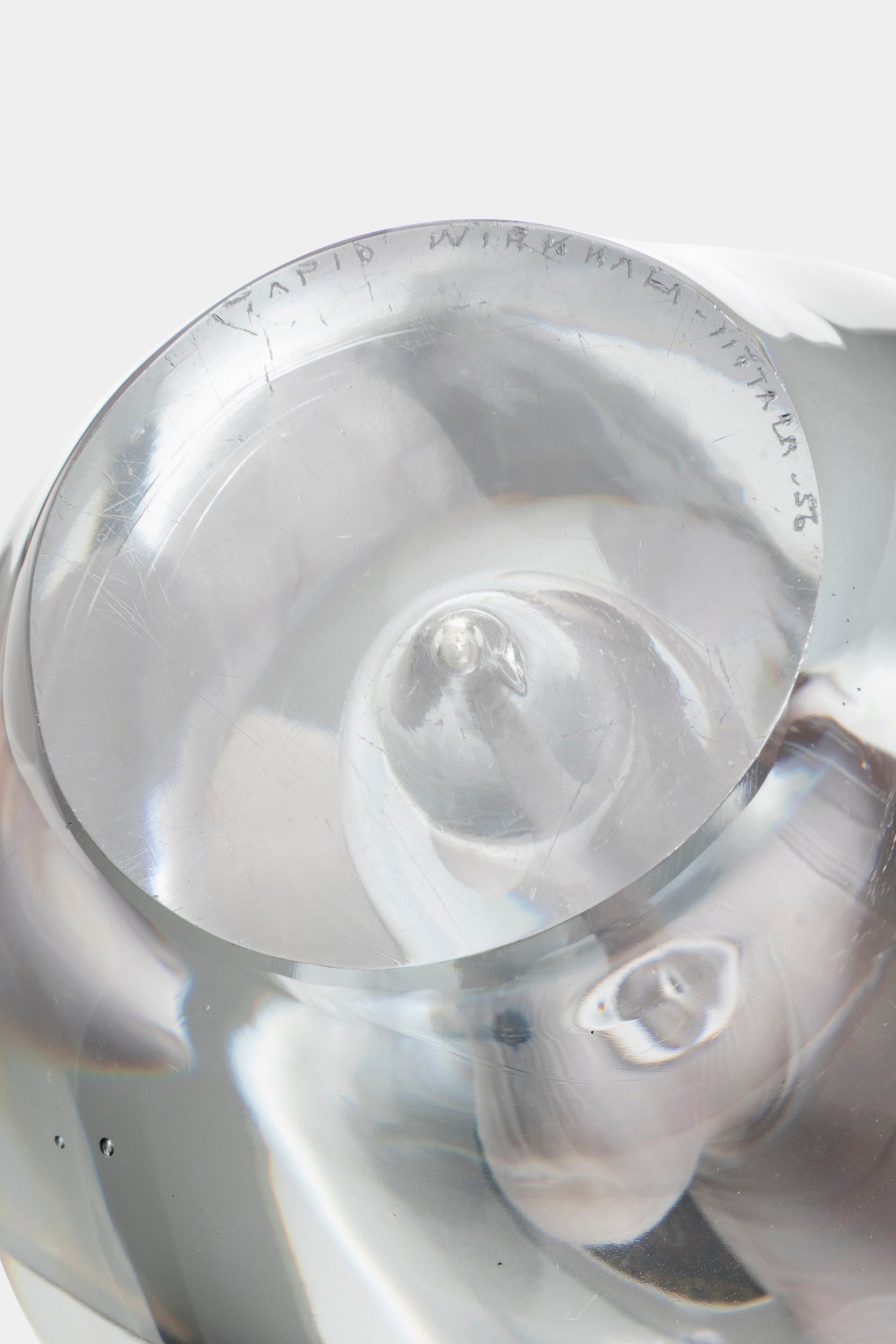 Tapio Wirkkala, Glass Vase “3563”, Iittala, Finland, 50s