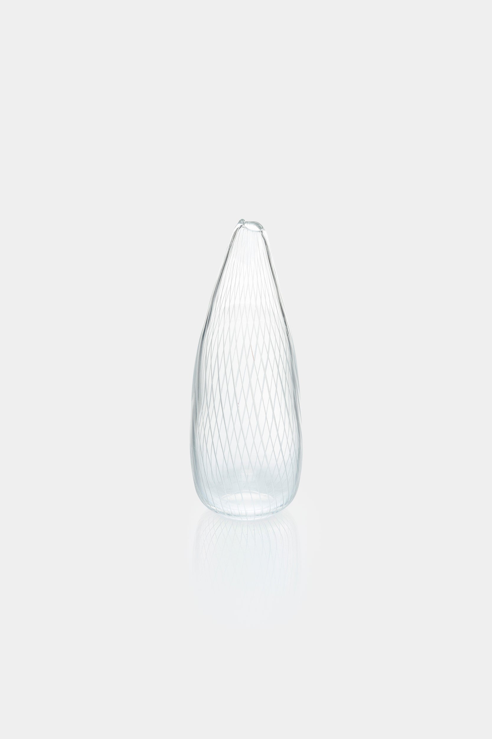 Tapio Wirkkala, Iittala, engraved glass vase J1673, Finland, 50s