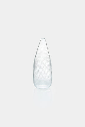 Tapio Wirkkala, Iittala, engraved glass vase J1673, Finland, 50s
