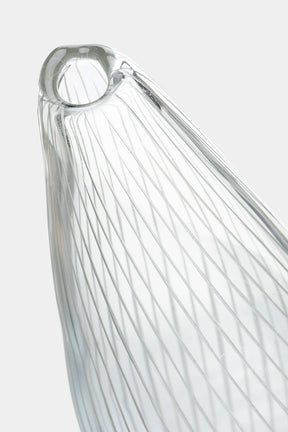 Tapio Wirkkala, Iittala, engraved glass vase J1673, Finland, 50s