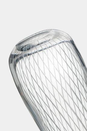 Tapio Wirkkala, Iittala, engraved glass vase J1673, Finland, 50s