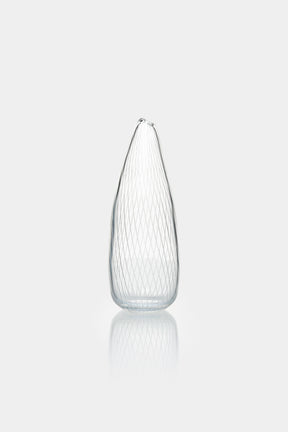 Tapio Wirkkala, Iittala, engraved glass vase J1673, Finland, 50s