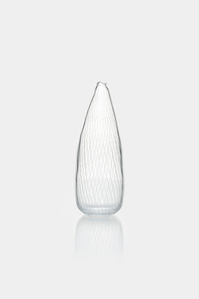 Tapio Wirkkala, Iittala, engraved glass vase J1673, Finland, 50s