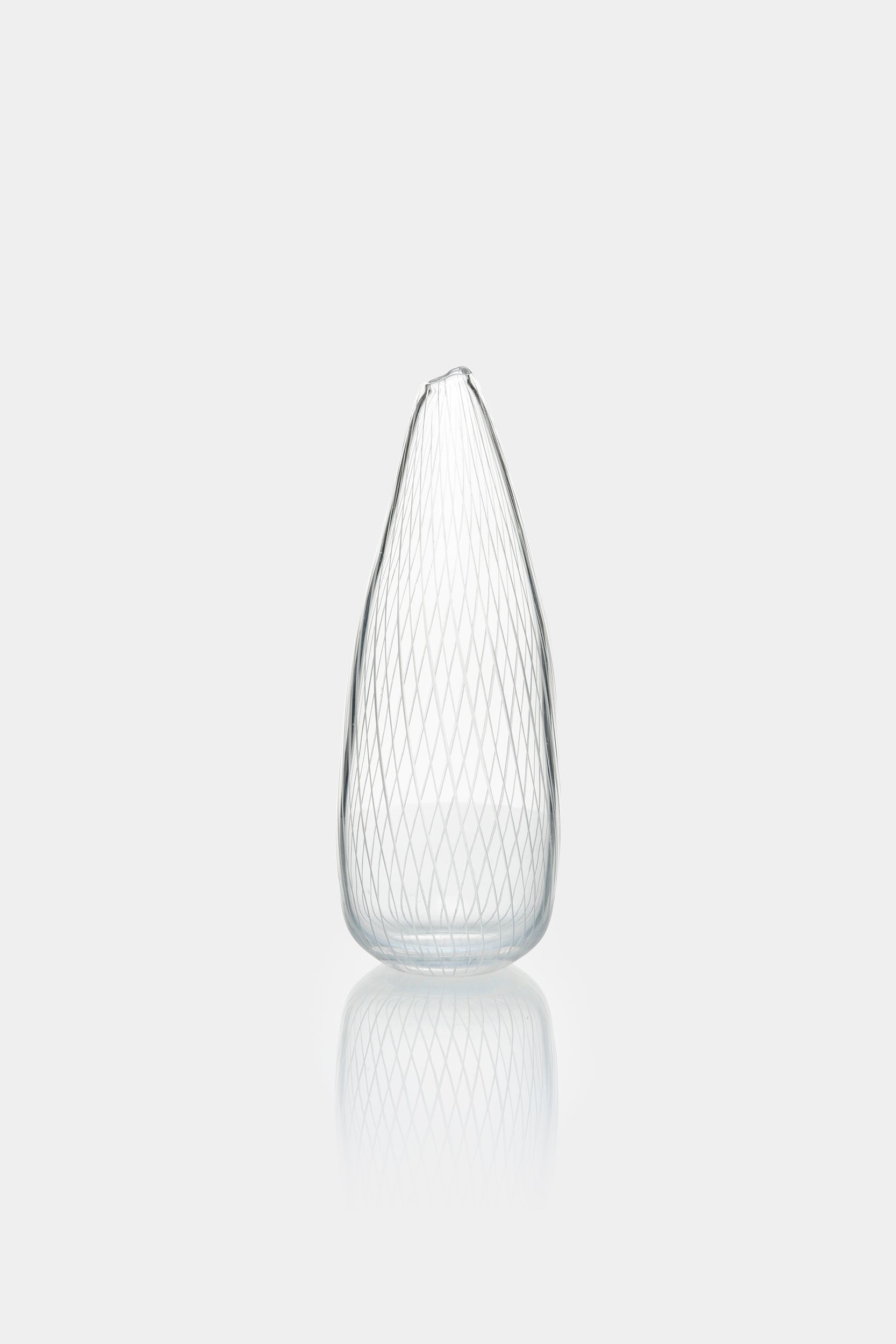 Tapio Wirkkala, Iittala, engraved glass vase J1673, Finland, 50s