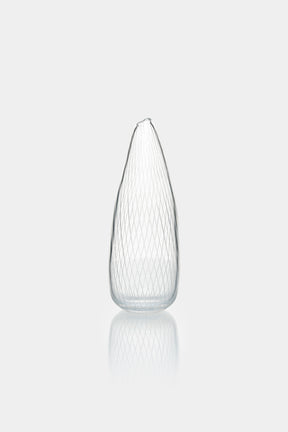 Tapio Wirkkala, Iittala, engraved glass vase J1673, Finland, 50s