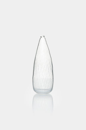 Tapio Wirkkala, Iittala, engraved glass vase J1673, Finland, 50s