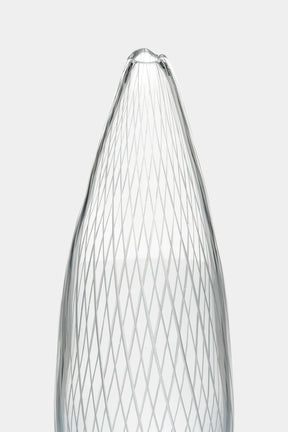 Tapio Wirkkala, Iittala, engraved glass vase J1673, Finland, 50s