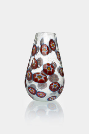 Ercole Barovier Murrine Glass Vase, 60s