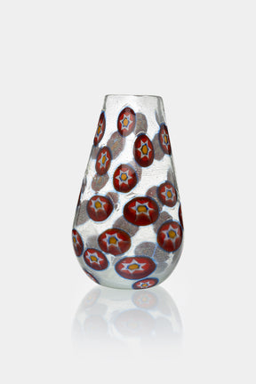 Ercole Barovier Murrine Glass Vase, 60s
