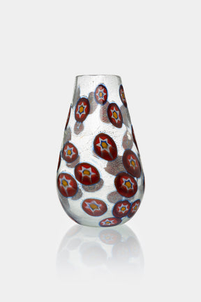 Ercole Barovier Murrine Glass Vase, 60s