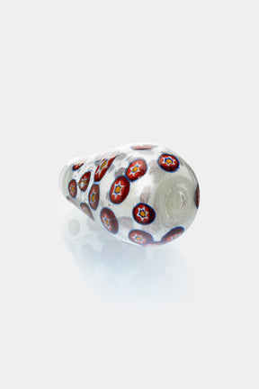 Ercole Barovier Murrine Glass Vase, 60s