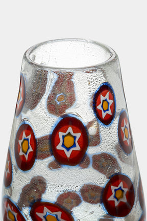 Ercole Barovier Murrine Glass Vase, 60s