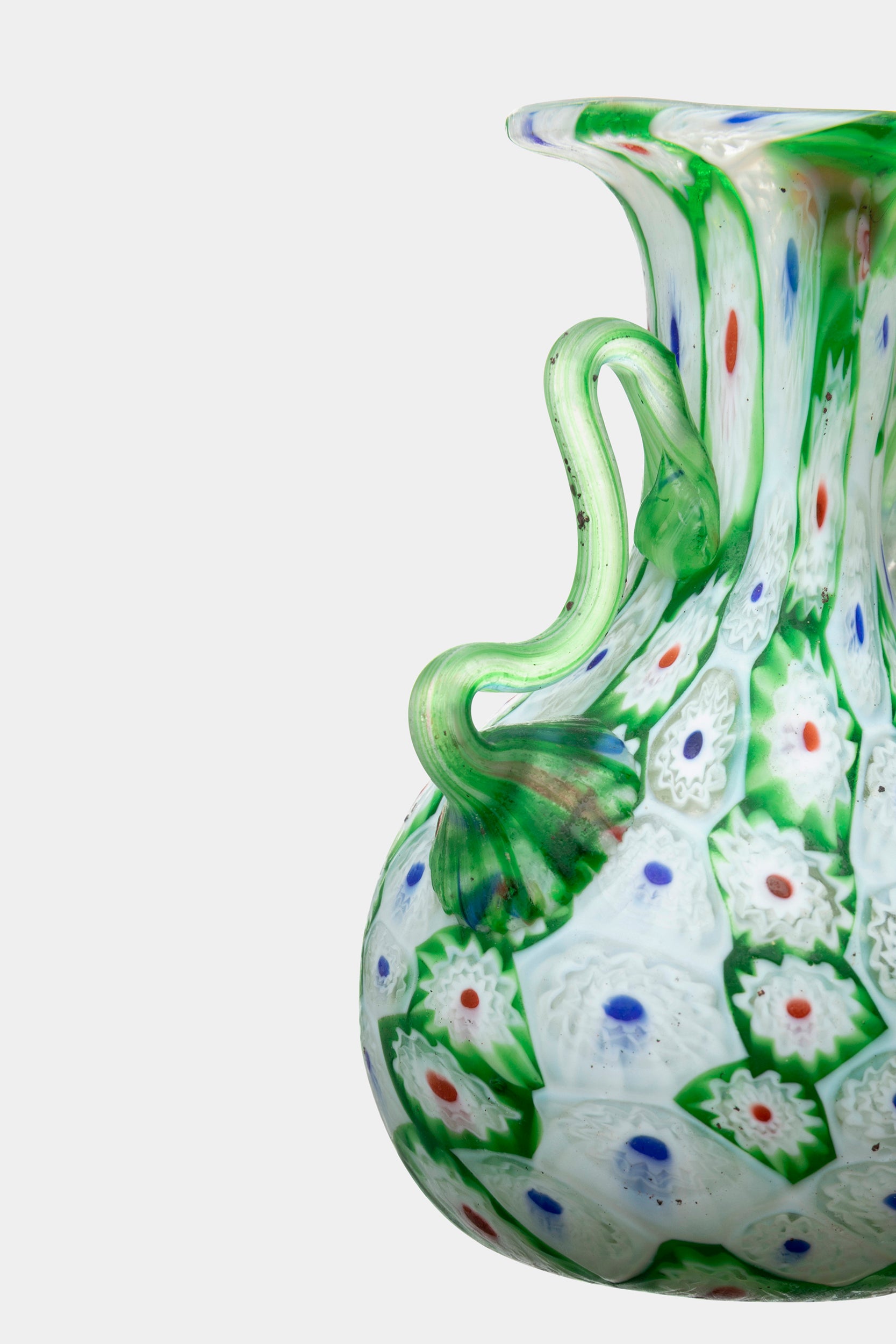 Millefiroi Vase, Italy, 60s