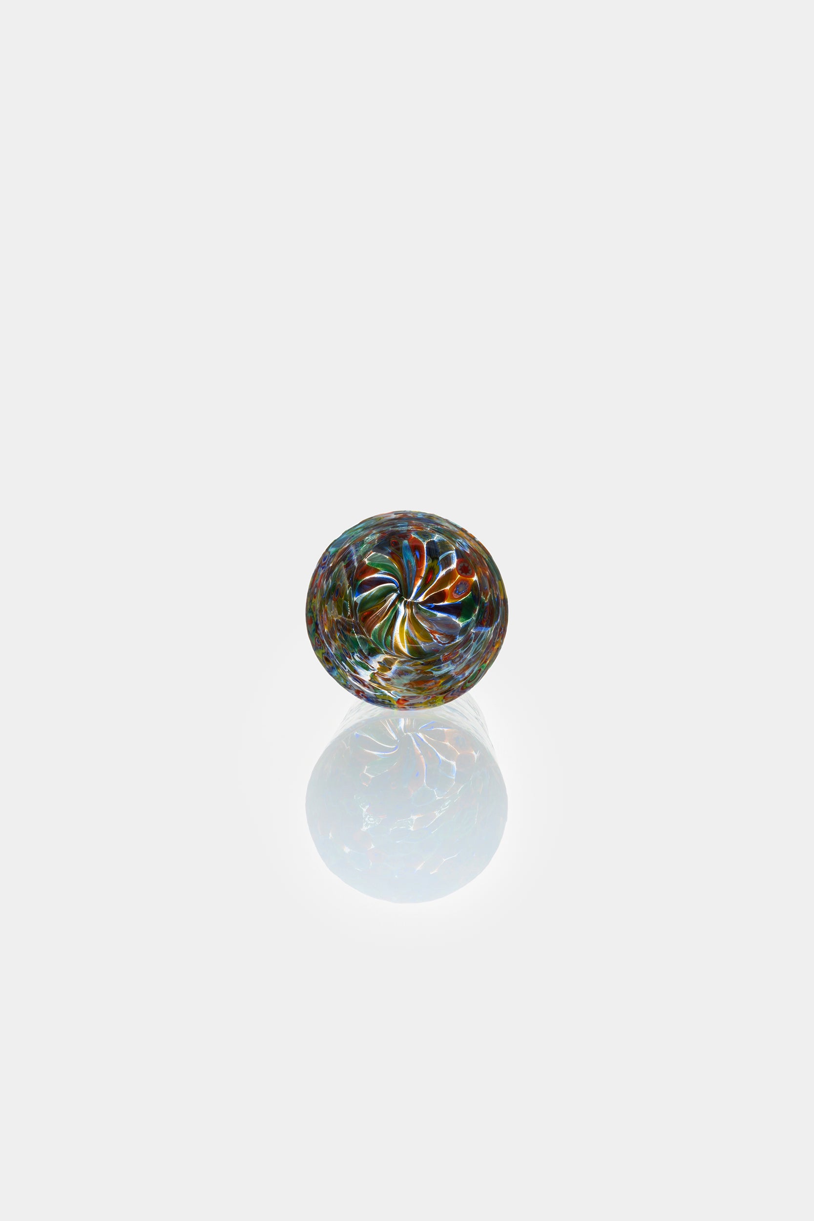 Fratelli Toso Murrine Bowl and Glass 50's