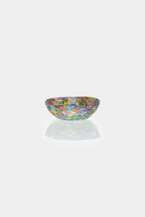 Fratelli Toso Murrine Bowl and Glass 50's