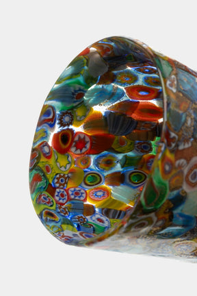 Fratelli Toso Murrine Bowl and Glass 50's
