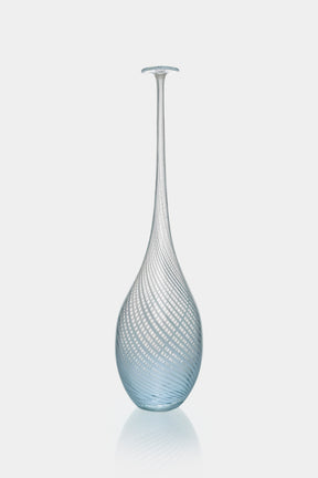 Dino Martens, large mezza filigree vase, 50s