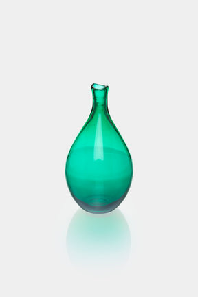 Monica Bratt, Reijmyre Glasbruk, Grüne Vase, Schweden, 50er
