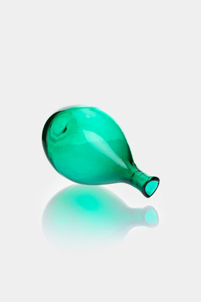 Monica Bratt, Reijmyre Glasbruk, Grüne Vase, Schweden, 50er