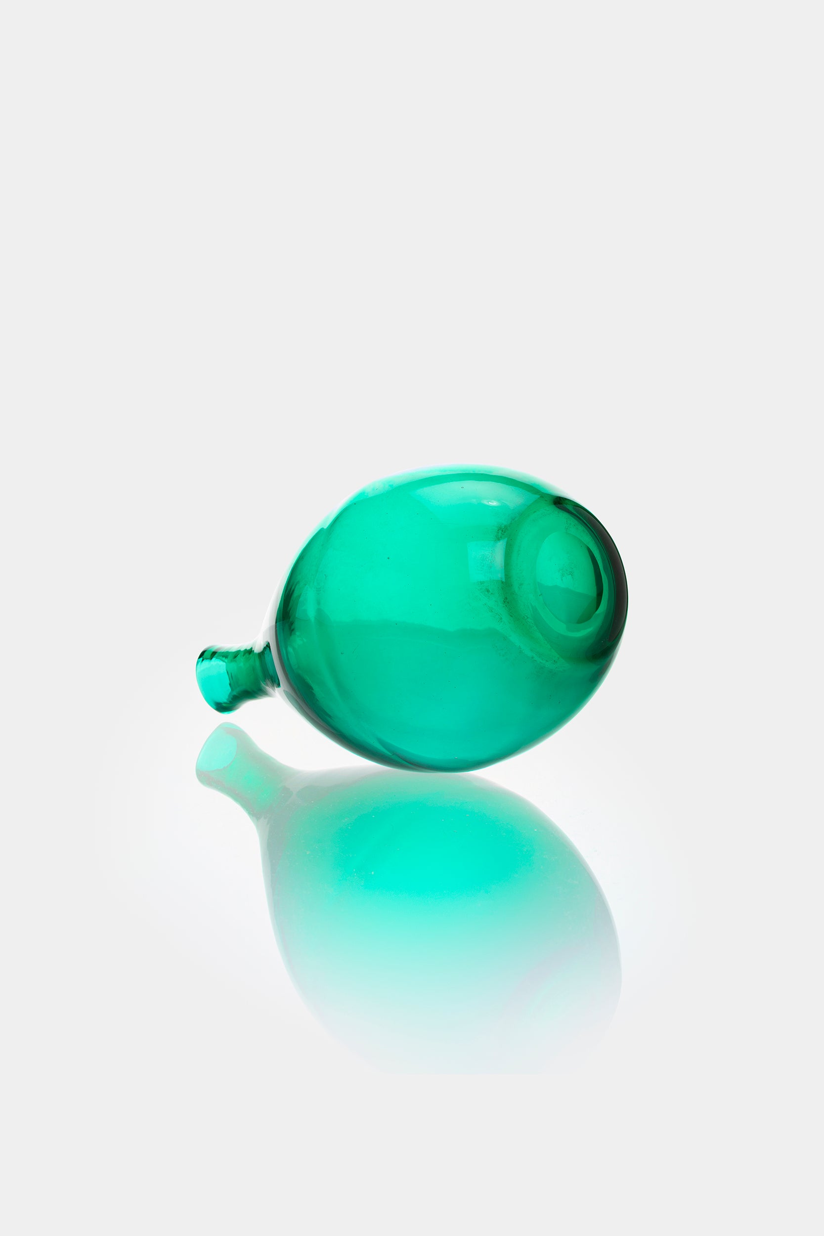 Monica Bratt, Reijmyre Glasbruk, Grüne Vase, Schweden, 50er