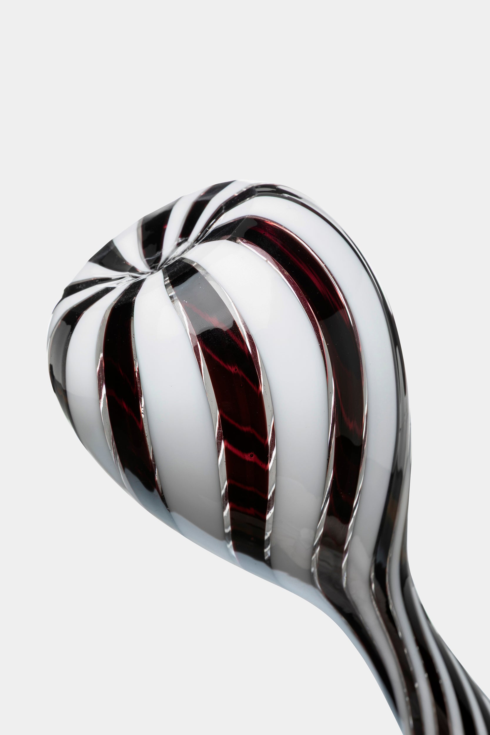 Dino Martens, Aureliano Toso, Mezza Filigrana Glass Vase, Italy, 50s
