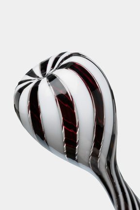 Dino Martens, Aureliano Toso, Mezza Filigrana Glass Vase, Italy, 50s