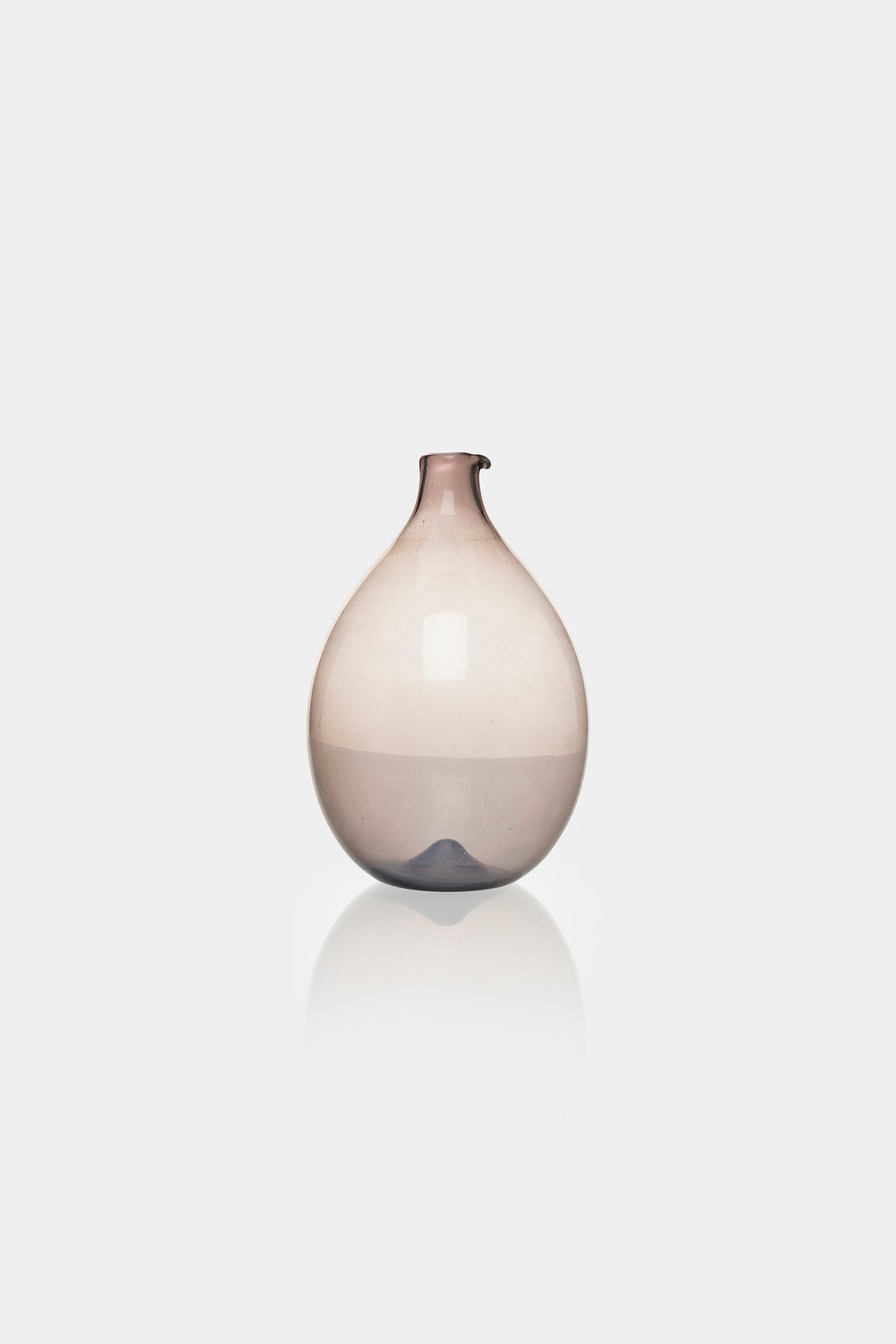 Timo Sarpaneva, Iittala, Glass Vase Pullo, Finland, 50s
