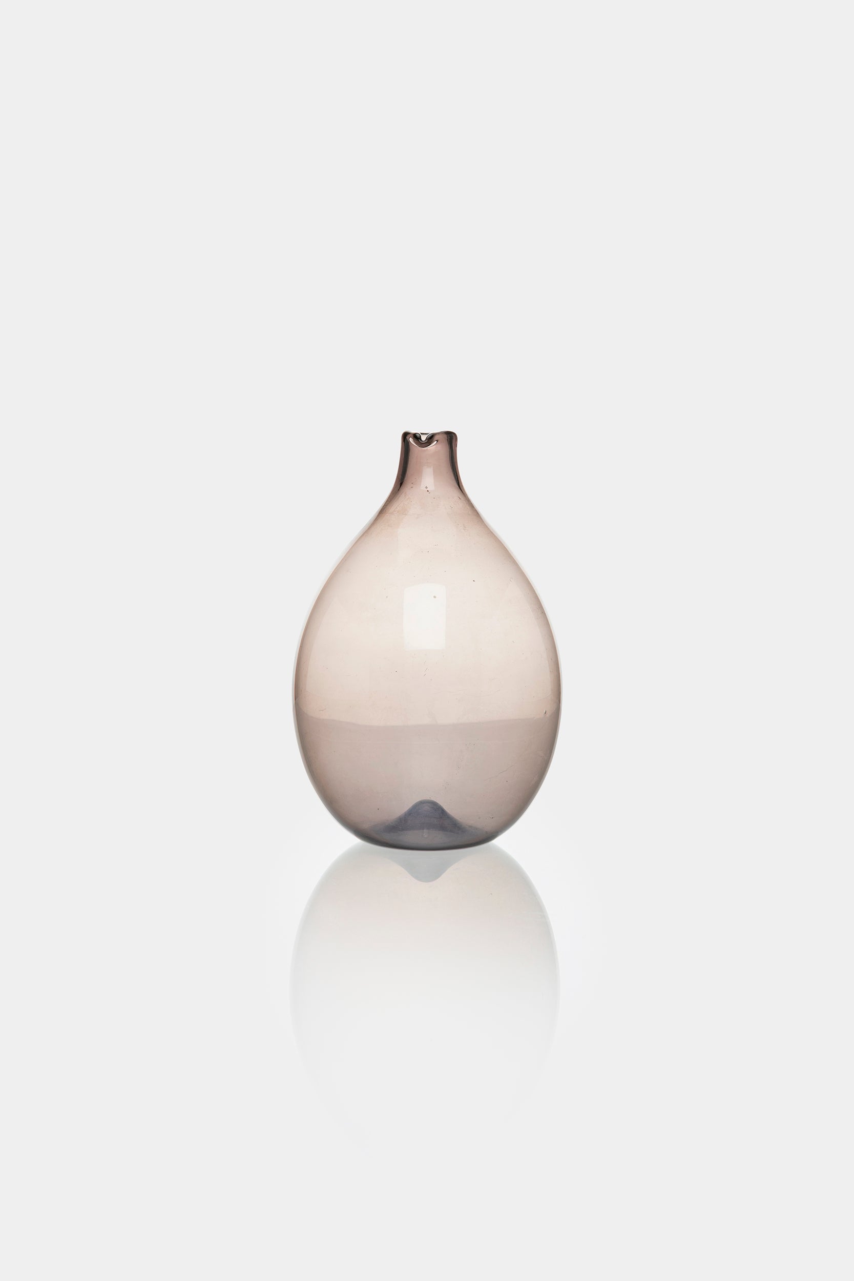 Timo Sarpaneva, Iittala, Glass Vase Pullo, Finland, 50s