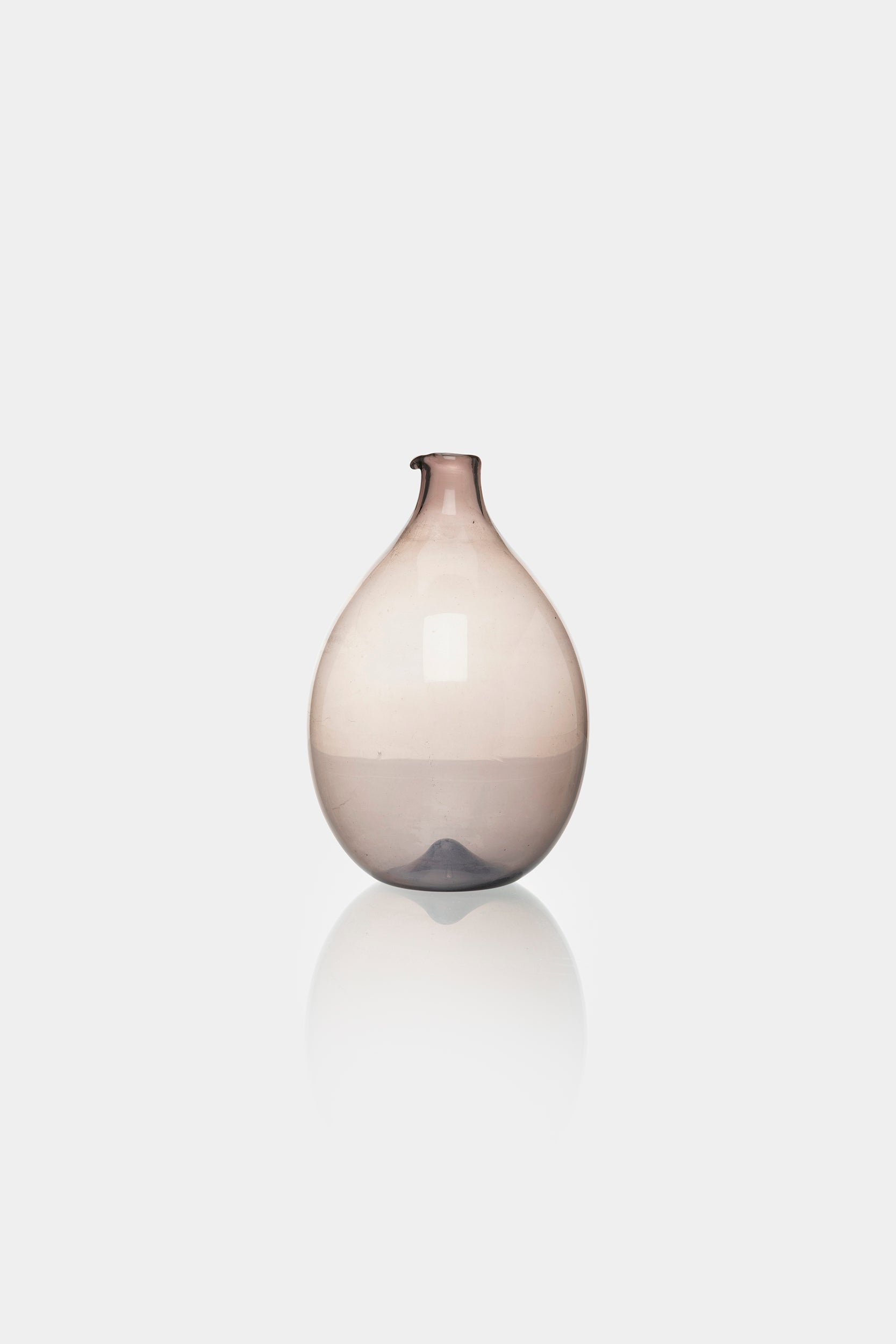Timo Sarpaneva, Iittala, Glass Vase Pullo, Finland, 50s