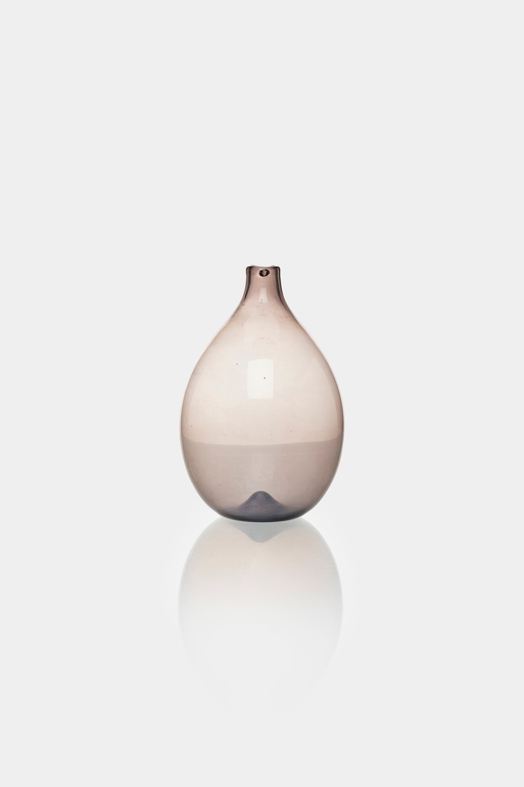 Timo Sarpaneva, Iittala, Glass Vase Pullo, Finland, 50s