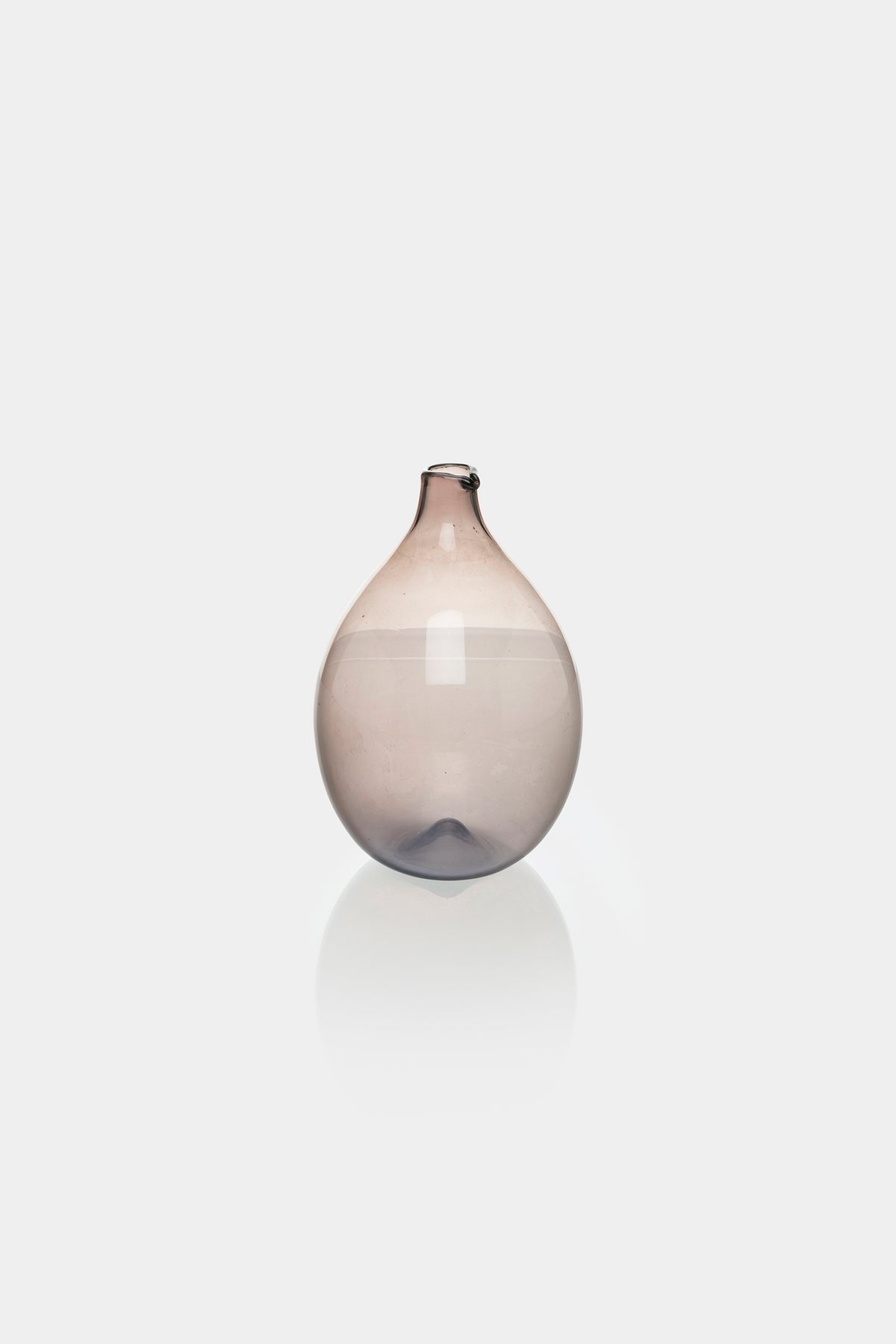 Timo Sarpaneva, Iittala, Glass Vase Pullo, Finland, 50s